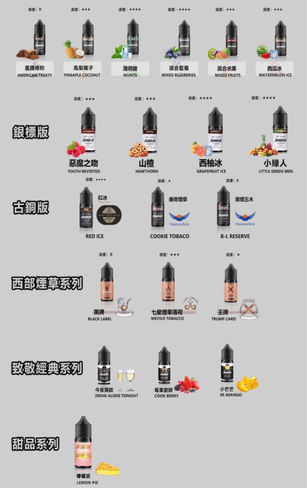 bon bonbon 邦邦小油 小油 電子煙油