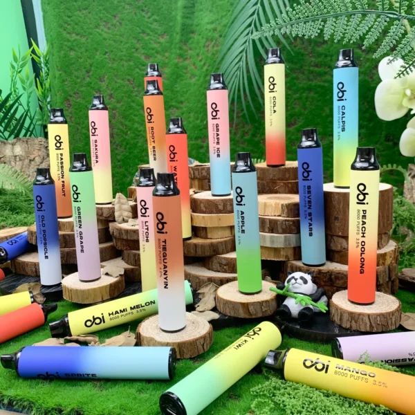 obi8000 拋棄式 抽完就丟 一次性 電子煙 6500